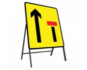 Two Lane Closure Sign